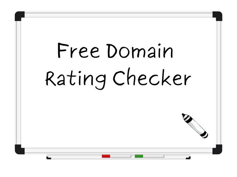 Free Domain Rating Checker