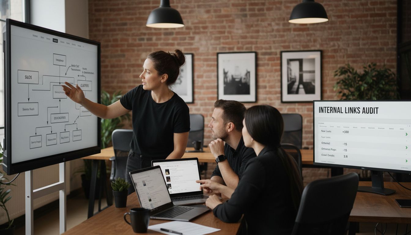 website internal links