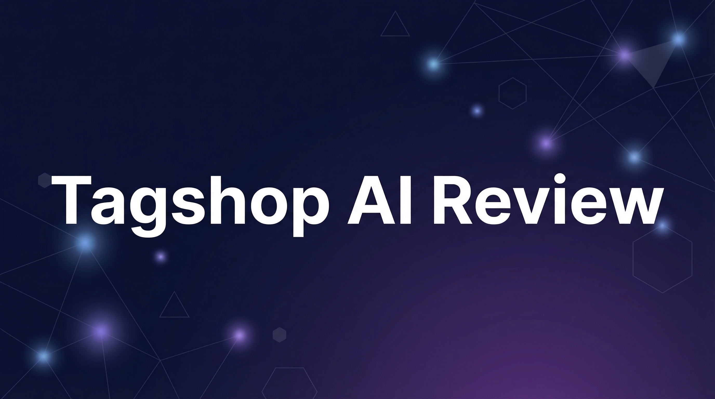 Tagshop AI Review - Featured Image