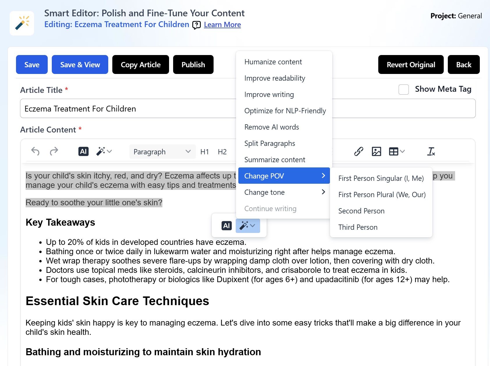 Agility Writer Smart Editor