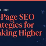 On-page SEO strategies for ranking higher in 2026