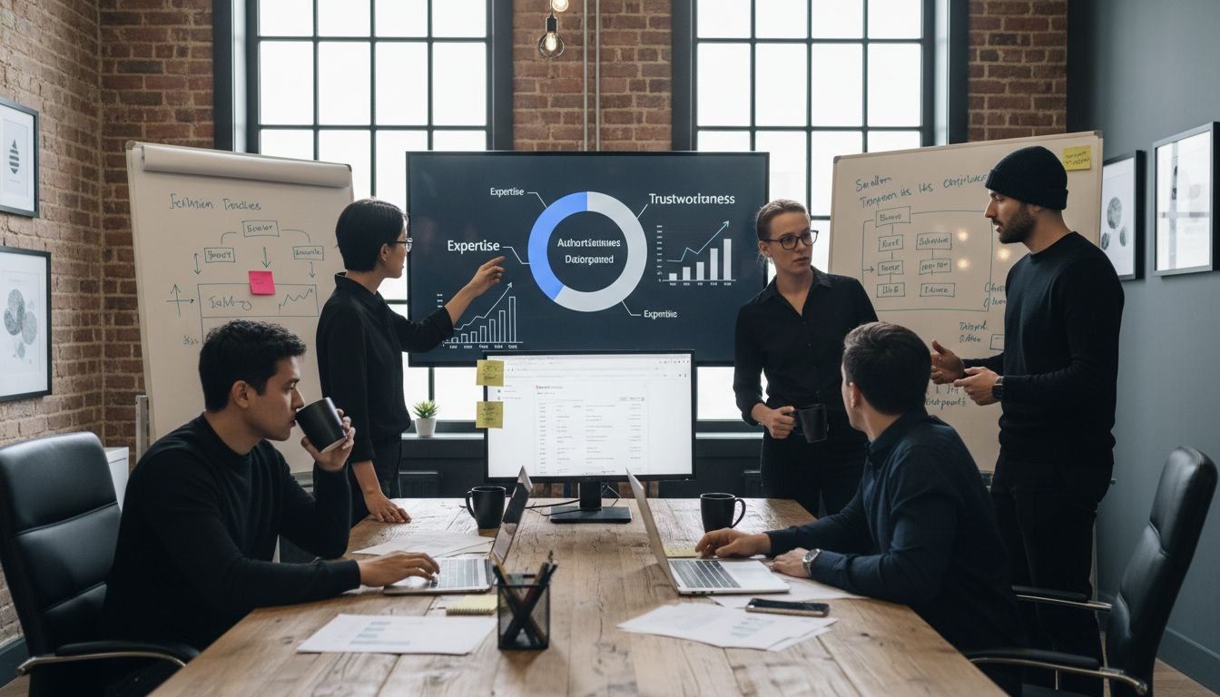 seo team workplace