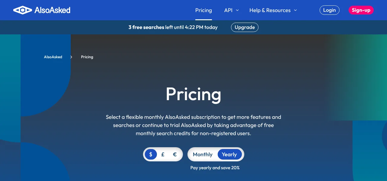 AlsoAsked screenshot