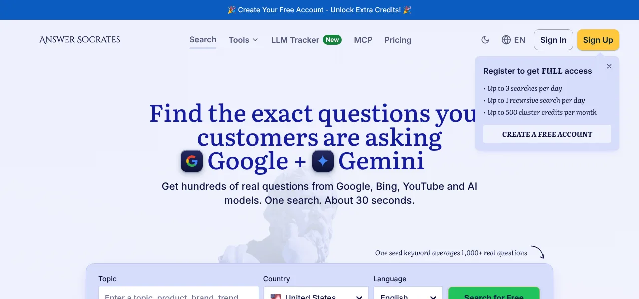 Answer Socrates screenshot