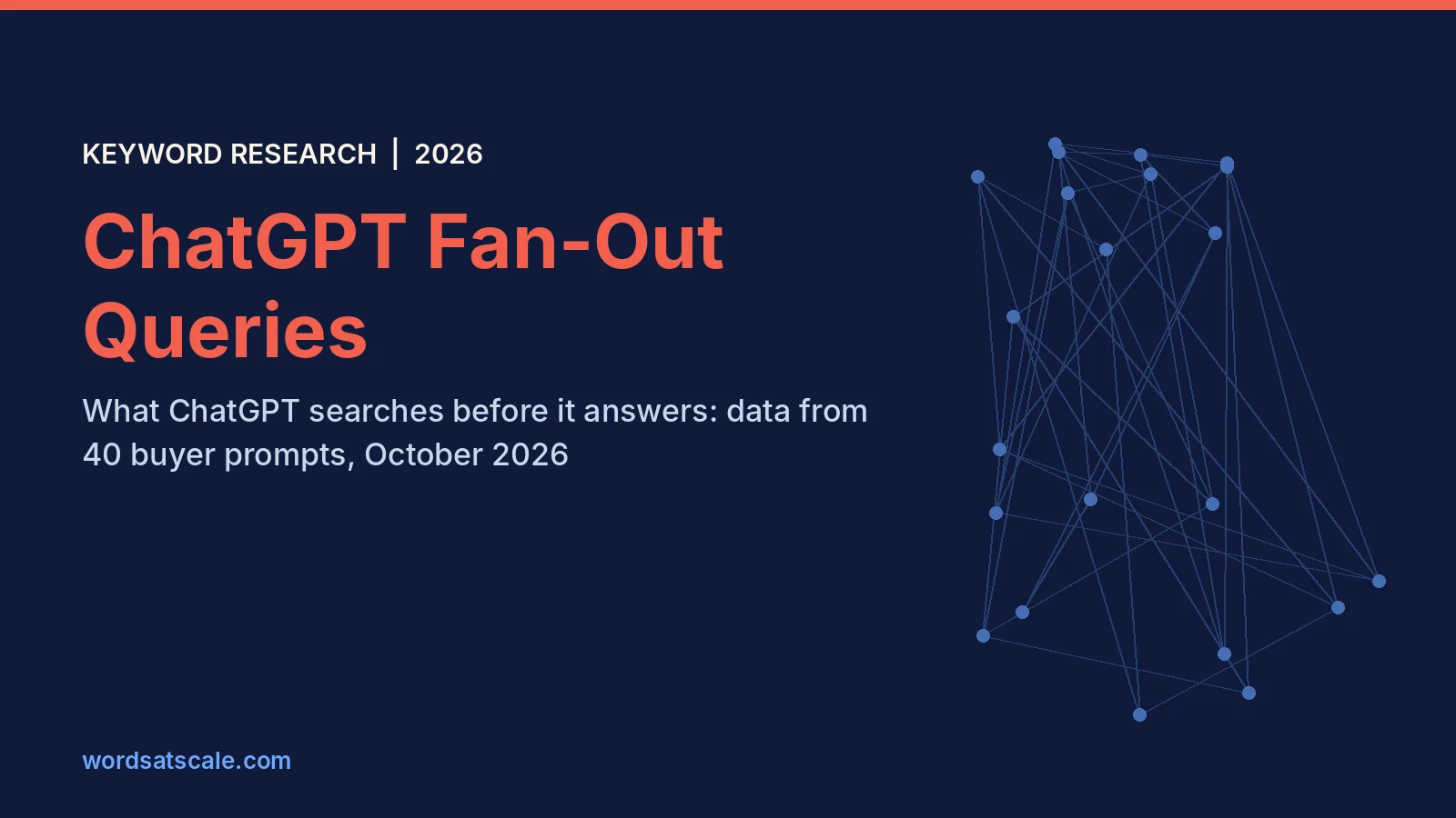 ChatGPT Fan-Out Queries: What ChatGPT Searches Before It Answers (2026 Data)