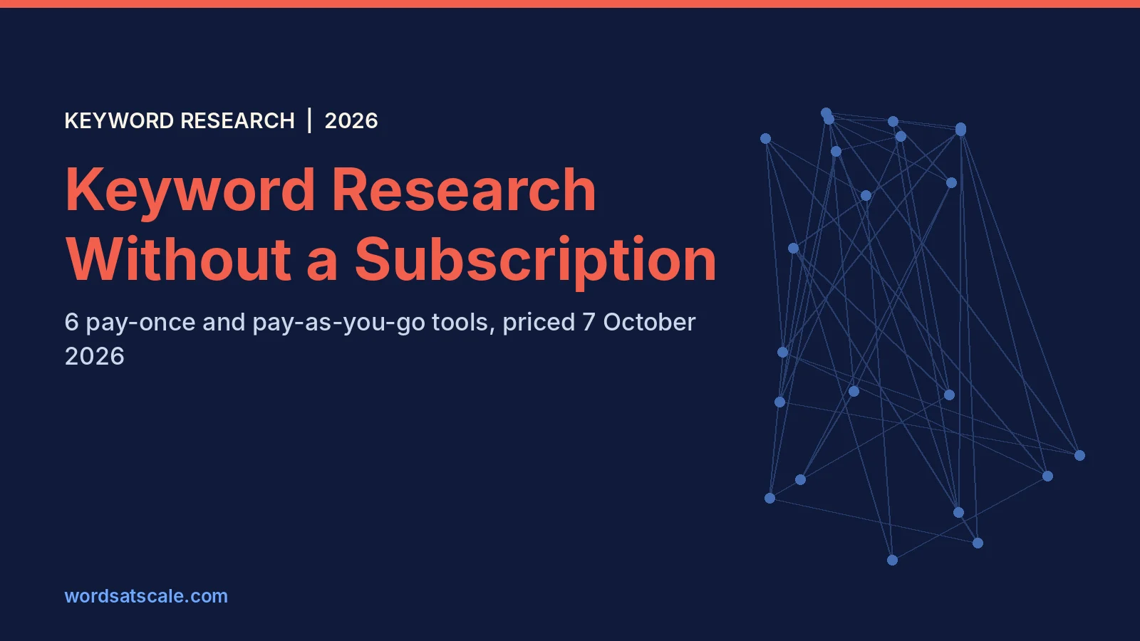keyword research tool without subscription